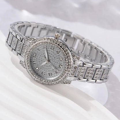 6PCS Women Watch Luxury Elegant